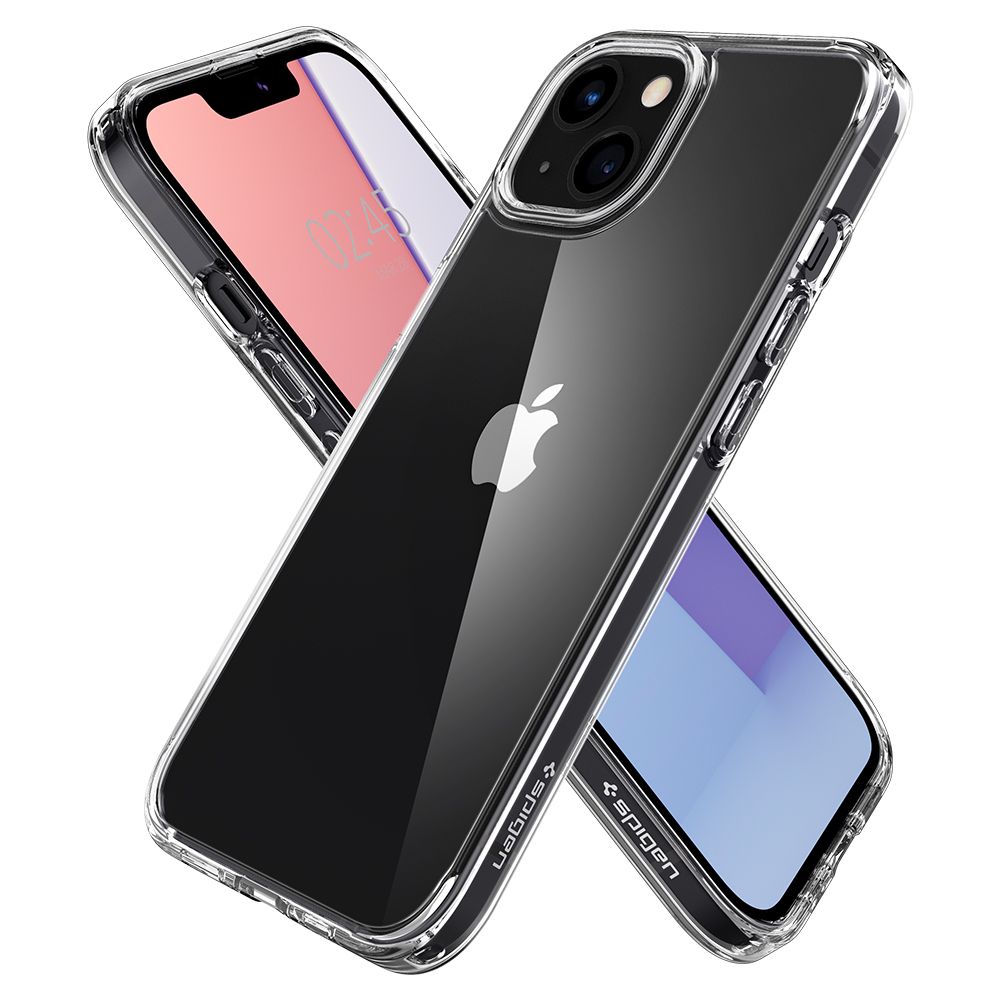 iTok webáruház - Spigen Spigen Ultra Hybrid tok iPhone 13-hoz (átlátszó) 6 Spigen Ultra Hybrid iPhone 13 Case (átlátszó)