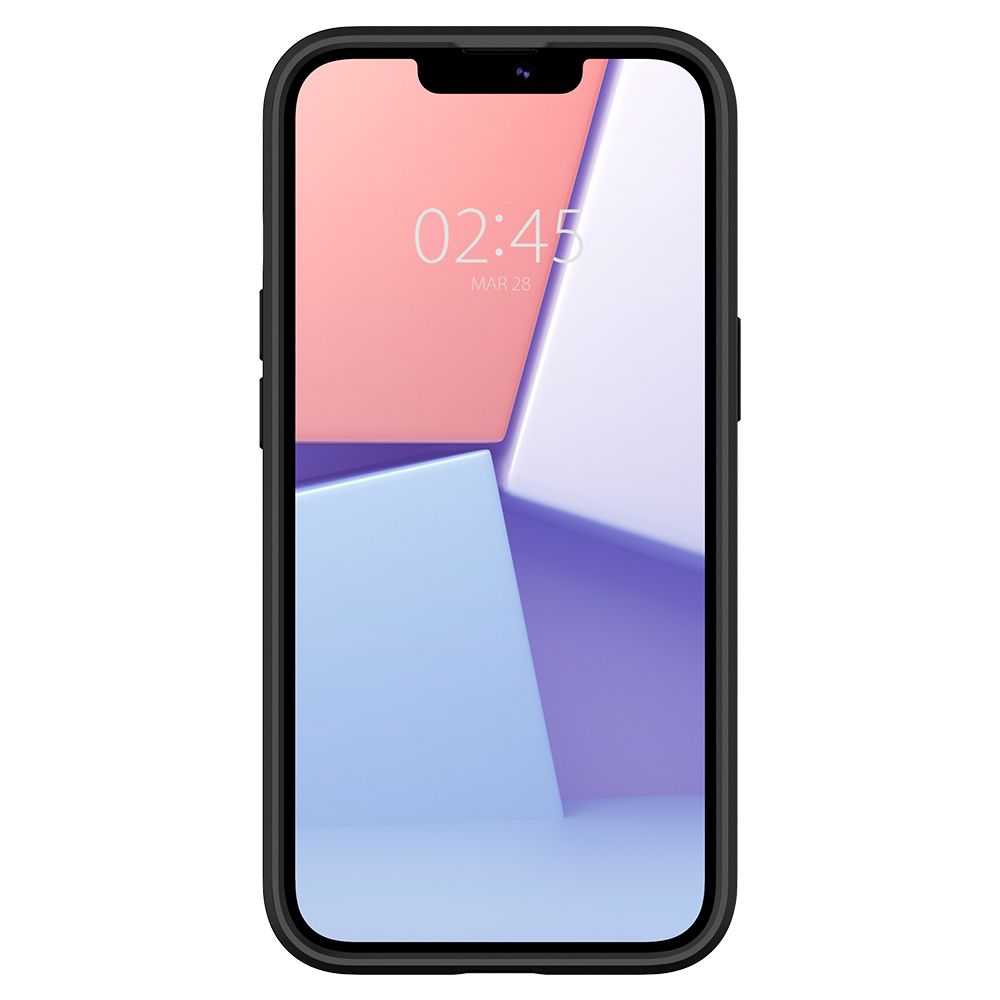 iTok webáruház - Spigen Spigen Ultra Hybrid tok iPhone 13 készülékhez (matt fekete) 2 Spigen Ultra Hybrid iPhone 13 Case (matt fekete)