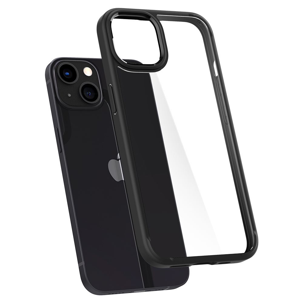 iTok webáruház - Spigen Spigen Ultra Hybrid tok iPhone 13 készülékhez (matt fekete) 5 Spigen Ultra Hybrid iPhone 13 Case (matt fekete)