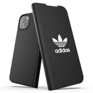 Adidas OR Booklet Case BASIC iPhone 13 (fekete-fehér)
