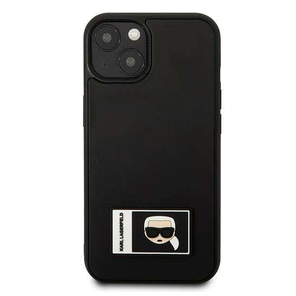 iTok webáruház - Karl Lagerfeld Karl Lagerfeld Ikonik Patch tok iPhone 13-hoz (fekete) 3 Karl Lagerfeld Ikonik Patch Case for iPhone 13 (fekete)