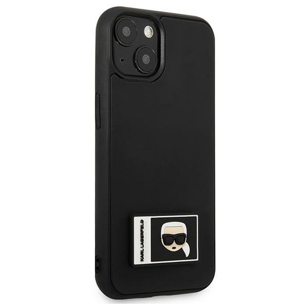 iTok webáruház - Karl Lagerfeld Karl Lagerfeld Ikonik Patch tok iPhone 13-hoz (fekete) 4 Karl Lagerfeld Ikonik Patch Case for iPhone 13 (fekete)