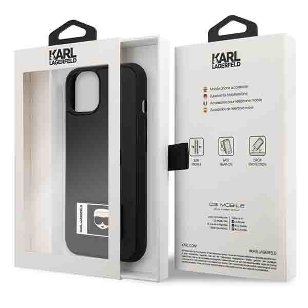 iTok webáruház - Karl Lagerfeld Karl Lagerfeld Ikonik Patch tok iPhone 13-hoz (fekete) 8 Karl Lagerfeld Ikonik Patch Case for iPhone 13 (fekete)