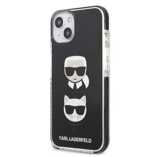 iTok webáruház - Karl Lagerfeld Karl Lagerfeld Karl&Choupette Head tok iPhone 13-hoz (fekete) 2 Karl Lagerfeld Karl&Choupette Head Case for iPhone 13 (fekete)