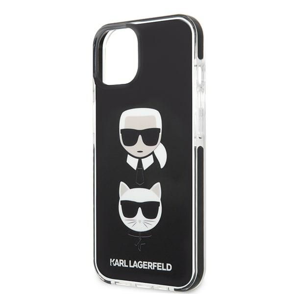 iTok webáruház - Karl Lagerfeld Karl Lagerfeld Karl&Choupette Head tok iPhone 13-hoz (fekete) 6 Karl Lagerfeld Karl&Choupette Head Case for iPhone 13 (fekete)