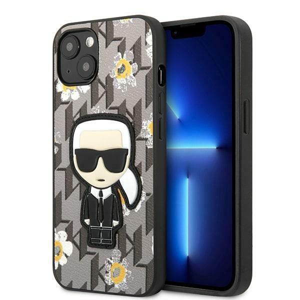 iTok webáruház - Karl Lagerfeld Karl Lagerfeld KLHCP13MPMNFIK1 Flower Ikonik Karl tok iPhone 13-hoz 1 Karl Lagerfeld KLHCP13MPMNFIK1 iPhone 13 6.1" grey/grey Flower Ikonik Karl