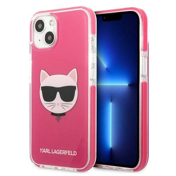 iTok webáruház - Karl Lagerfeld Karl Lagerfeld Choupette Head tok iPhone 13-hoz (fukszia) 1 Karl Lagerfeld Choupette Head case for iPhone 13 (fukszia)