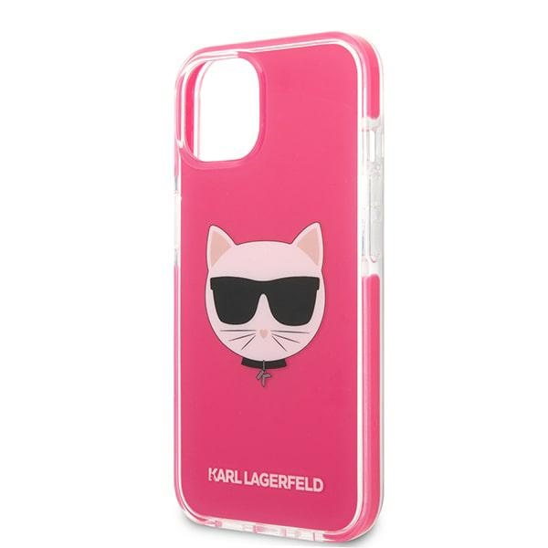 iTok webáruház - Karl Lagerfeld Karl Lagerfeld Choupette Head tok iPhone 13-hoz (fukszia) 6 Karl Lagerfeld Choupette Head case for iPhone 13 (fukszia)