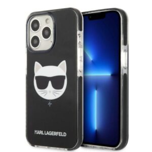 Karl Lagerfeld Choupette Head tok iPhone 13 Pro Max készülékhez