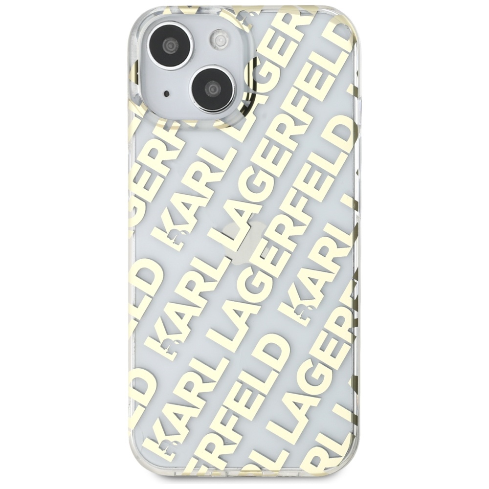 iTok webáruház - Karl Lagerfeld Karl Lagerfeld IML Fullover Logo tok iPhone 15 / 14 / 13 készülékhez (arany) 3 Karl Lagerfeld IML Fullover Logo case for iPhone 15 / 14 / 13 (arany)