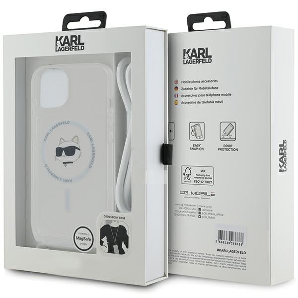iTok webáruház - Karl Lagerfeld Karl Lagerfeld IML Choupette Head & Cord MagSafe tok iPhone 14/13/15 készülékhez (átlátszó) 7 Karl Lagerfeld IML Choupette Head & Cord MagSafe case for iPhone 14 / 13 / 15 (átlátszó)