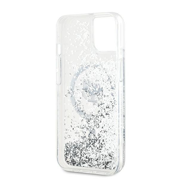 iTok webáruház - Karl Lagerfeld Karl Lagerfeld Liquid Glitter Choupette Head MagSafe tok iPhone 14/15/13 készülékekhez (átlátszó) 7 Karl Lagerfeld Liquid Glitter Choupette Head MagSafe case for iPhone 14 / 15 / 13 (átlátszó)