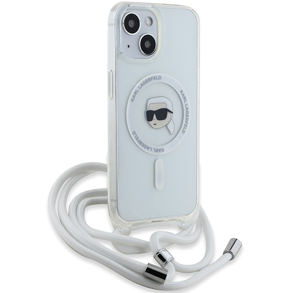 iTok webáruház - Karl Lagerfeld Karl Lagerfeld IML Karl Head MagSafe tok iPhone 15 / 14 / 13 készülékhez (átlátszó) 3 Karl Lagerfeld Crossbody IML Karl Head MagSafe case for iPhone 15 / 14 / 13 (átlátszó)