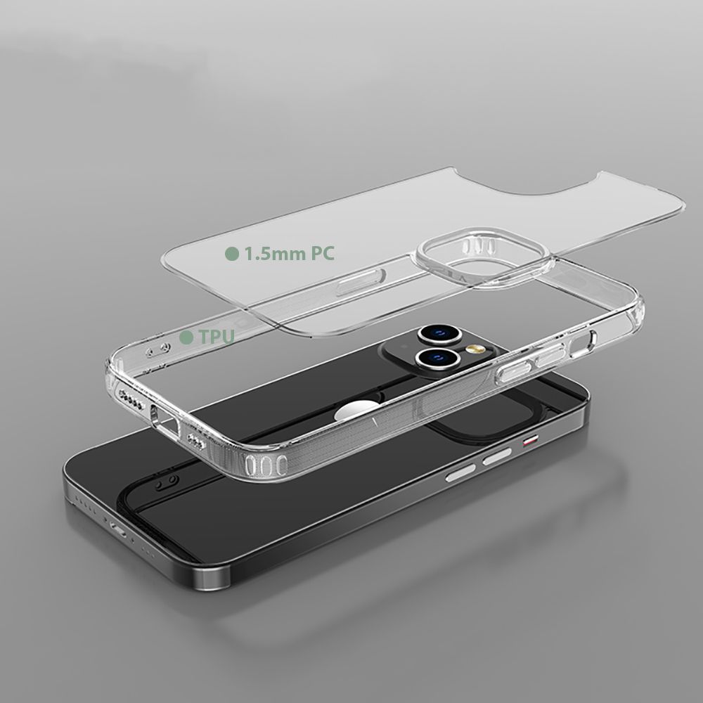 iTok webáruház - Tech-Protect Tech-Protect FlexAir Hybrid iPhone 13 tok (átlátszó) 5 Tech-Protect FlexAir Hybrid iPhone 13 Case (átlátszó)