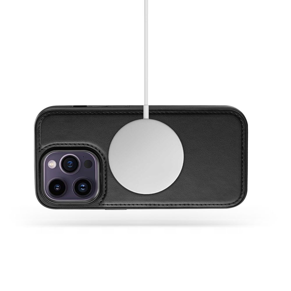 iTok webáruház - Tech-Protect Tech-Protect Wallet MagSafe tok iPhone 13-hoz (fekete) 3 Tech-Protect Wallet MagSafe case for iPhone 13 (fekete)