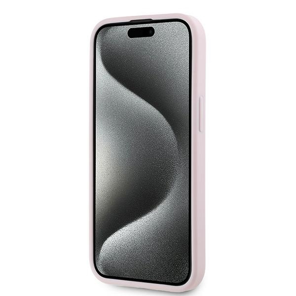 iTok webáruház - Karl Lagerfeld Karl Lagerfeld Diagonal Quilted Script tok iPhone 15 / 14 / 13 készülékekhez (rózsaszín) 5 Karl Lagerfeld Diagonal Quilted Script case for iPhone 15 / 14 / 13 (rózsaszín)