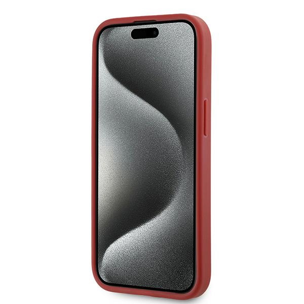 iTok webáruház - Karl Lagerfeld Karl Lagerfeld Diagonal Quilted Script tok iPhone 15 / 14 / 13 készülékhez (piros) 5 Karl Lagerfeld Diagonal Quilted Script case for iPhone 15 / 14 / 13 (piros)
