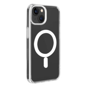 Puro Lite Mag MagSafe szilikon tok iPhone 14 / 13 készülékhez (átlátszó)