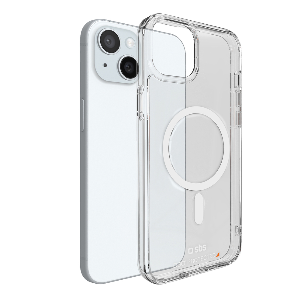 iTok webáruház - SBS SBS D3O MagSafe tok iPhone 14 / 13 (átlátszó) 2 SBS D3O MagSafe Case for iPhone 14 / 13 (átlátszó)
