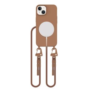 Tech-Protect MagNecklace MagSafe iPhone 13 tok (barna)