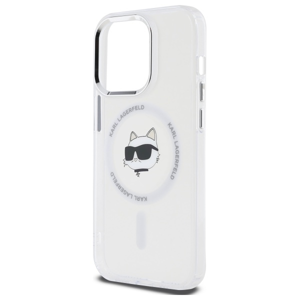 iTok webáruház - Karl Lagerfeld Karl Lagerfeld IML Metal Choupette Head MagSafe iPhone 13 tok (fehér) 6 Karl Lagerfeld IML Metal Choupette Head MagSafe iPhone 13 Case (fehér)