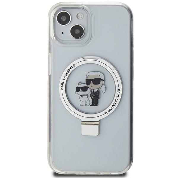 iTok webáruház - Karl Lagerfeld Karl Lagerfeld KLHMP15SHMRSKCH iPhone 15 / 14 / 13 6,1 hüvelykes Ring Stand Karl & Choupette MagSafe tok, fehér 3 Karl Lagerfeld KLHMP15SHMRSKCH iPhone 15 / 14 / 13 6.1" white/white hardcase Ring Stand Karl&Choupette MagSafe