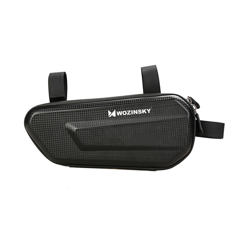iTok webáruház - Wozinsky Wozinsky WBB10BK kerékpáros váztáska 1,5 l, fekete 2 Wozinsky Bicycle Frame Bag 1.5L Black (WBB10BK)