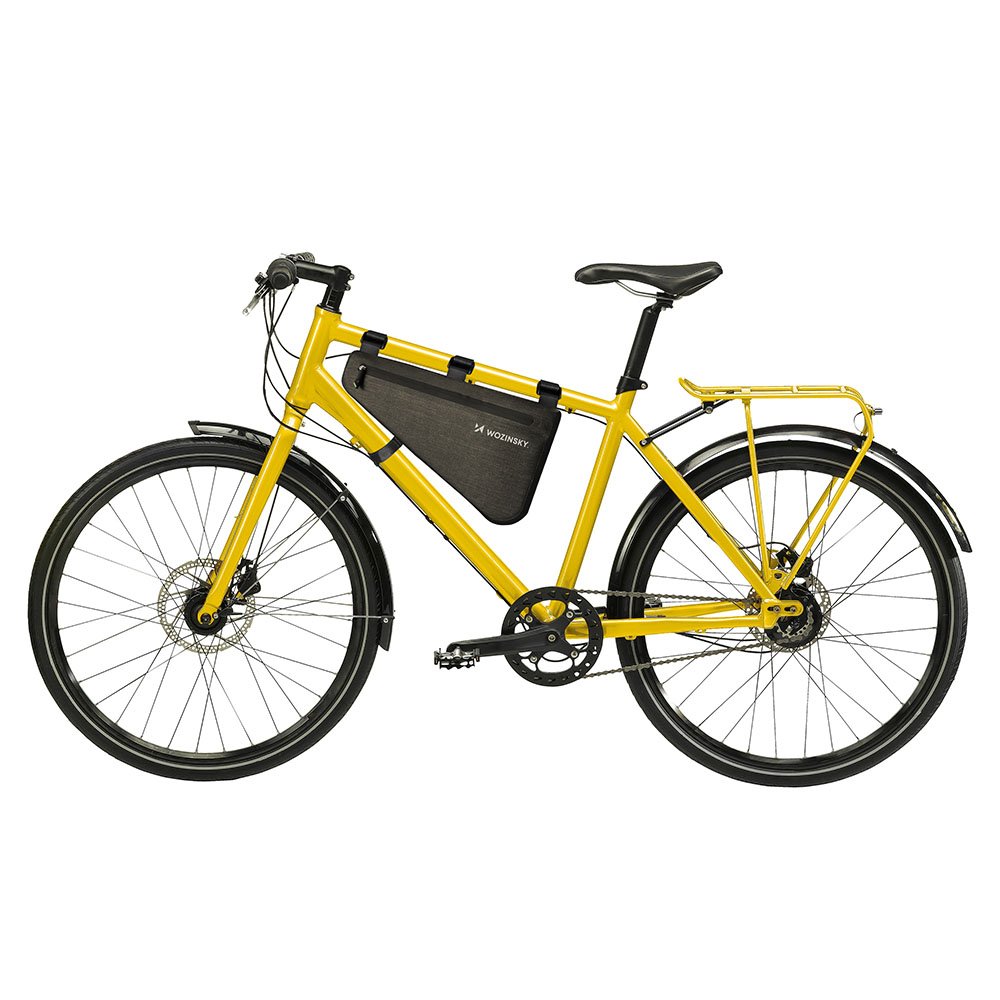 iTok webáruház - Wozinsky Wozinsky WBB15BK 3,5 literes szürke kerékpáros váztáska 6 Wozinsky Bicycle Frame Bag 3.5L Gray (WBB15BK)