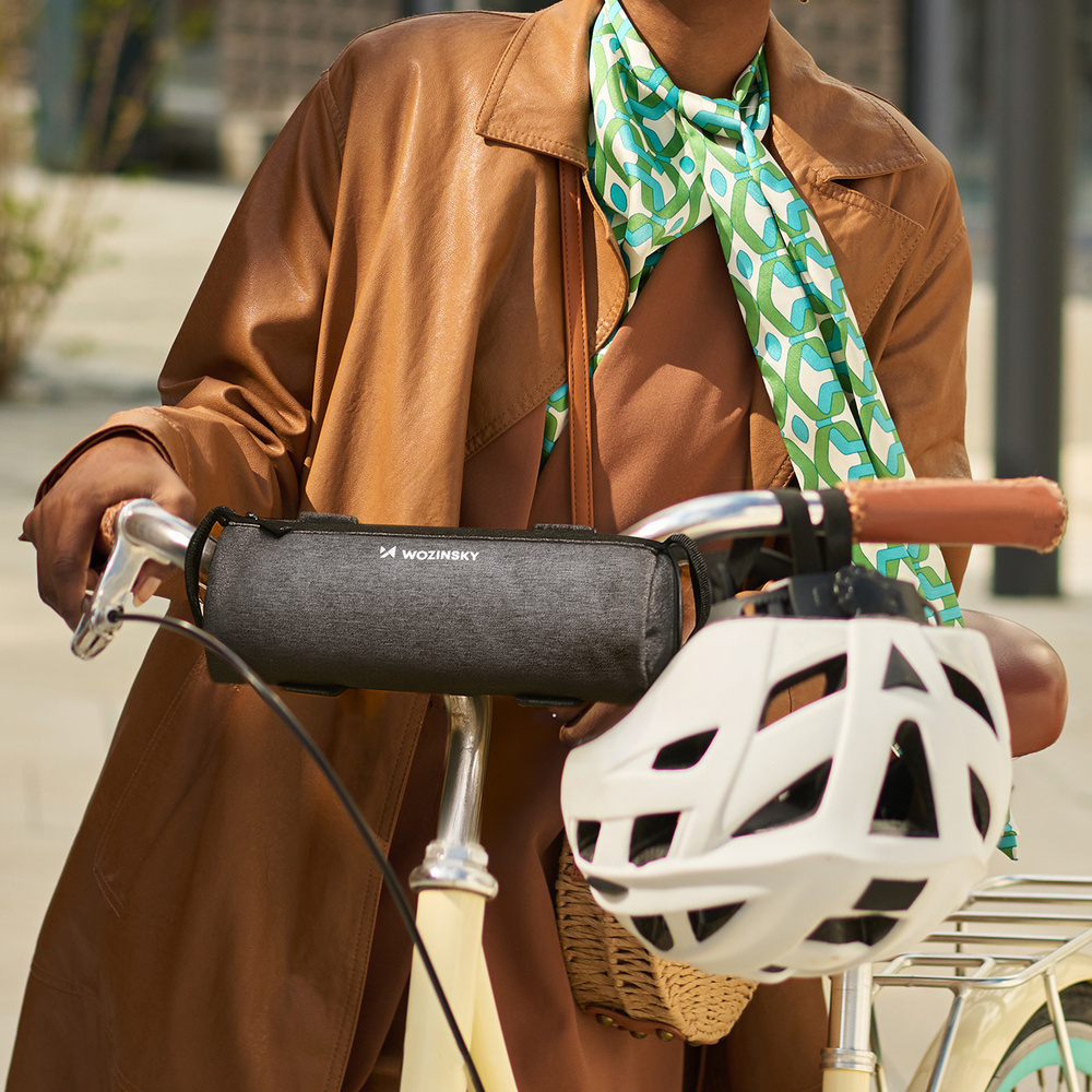 iTok webáruház - Wozinsky Wozinsky WBB37GRB kerékpáros táska hőszigeteléssel (szürke) 7 Wozinsky WBB37GRB bicycle bag with thermal insulation (szürke)
