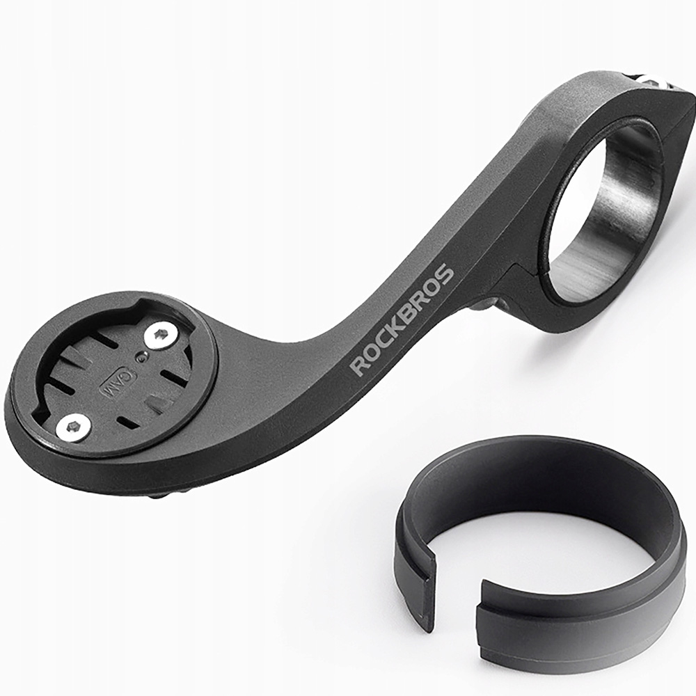 iTok webáruház - RockBros Rockbros 29210012001 kerékpáros Garmin kormányrögzítő (fekete) 2 Rockbros 29210012001 bicycle holder for Garmin handlebar (fekete)