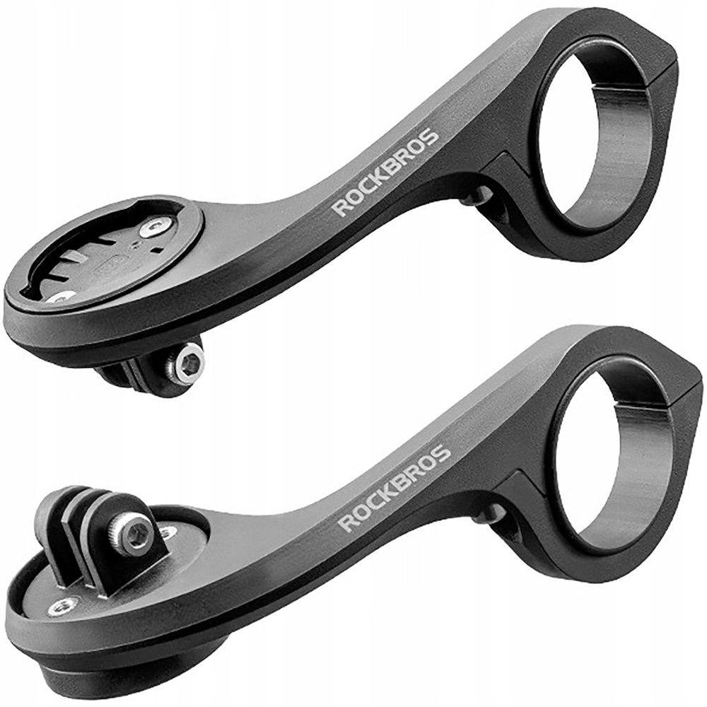 iTok webáruház - RockBros Rockbros 29210012001 kerékpáros Garmin kormányrögzítő (fekete) 4 Rockbros 29210012001 bicycle holder for Garmin handlebar (fekete)