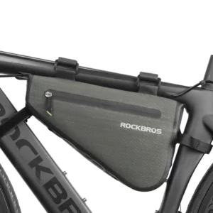 Rockbros AS-017 kerékpáros váztáska 5 l (sötétzöld)