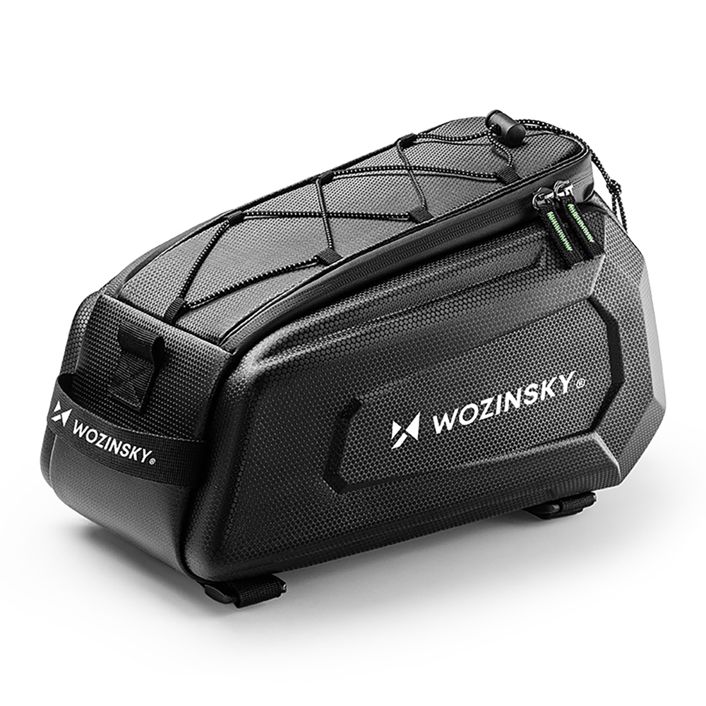 iTok webáruház - Wozinsky Wozinsky WSR-01B kerékpáros csomagtartótáska 9 l (fekete) 3 Wozinsky WSR-01B Bicycle Pannier for Trunk 9l (fekete)