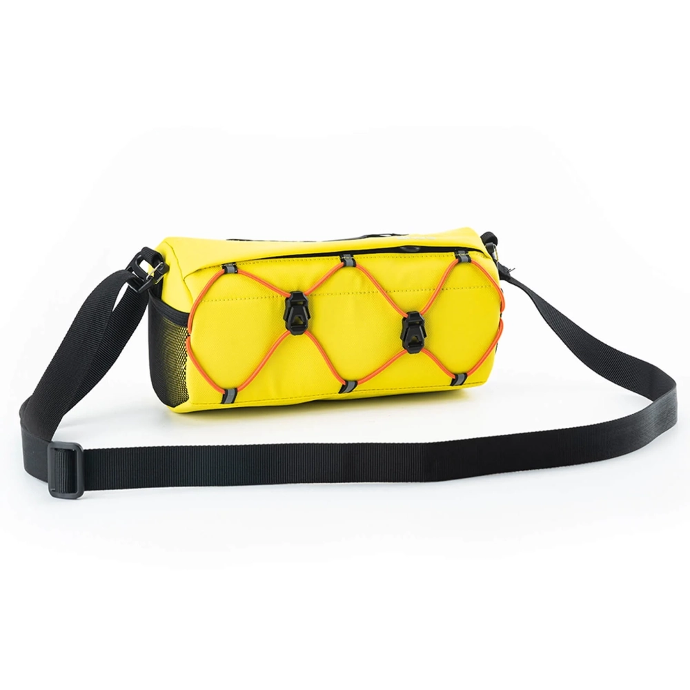 iTok webáruház - RockBros Rockbros 30110054006 kormánytáska 2,2 l (sárga) 2 Rockbros 30110054006 Handlebar Bicycle Bag 2.2L (sárga)