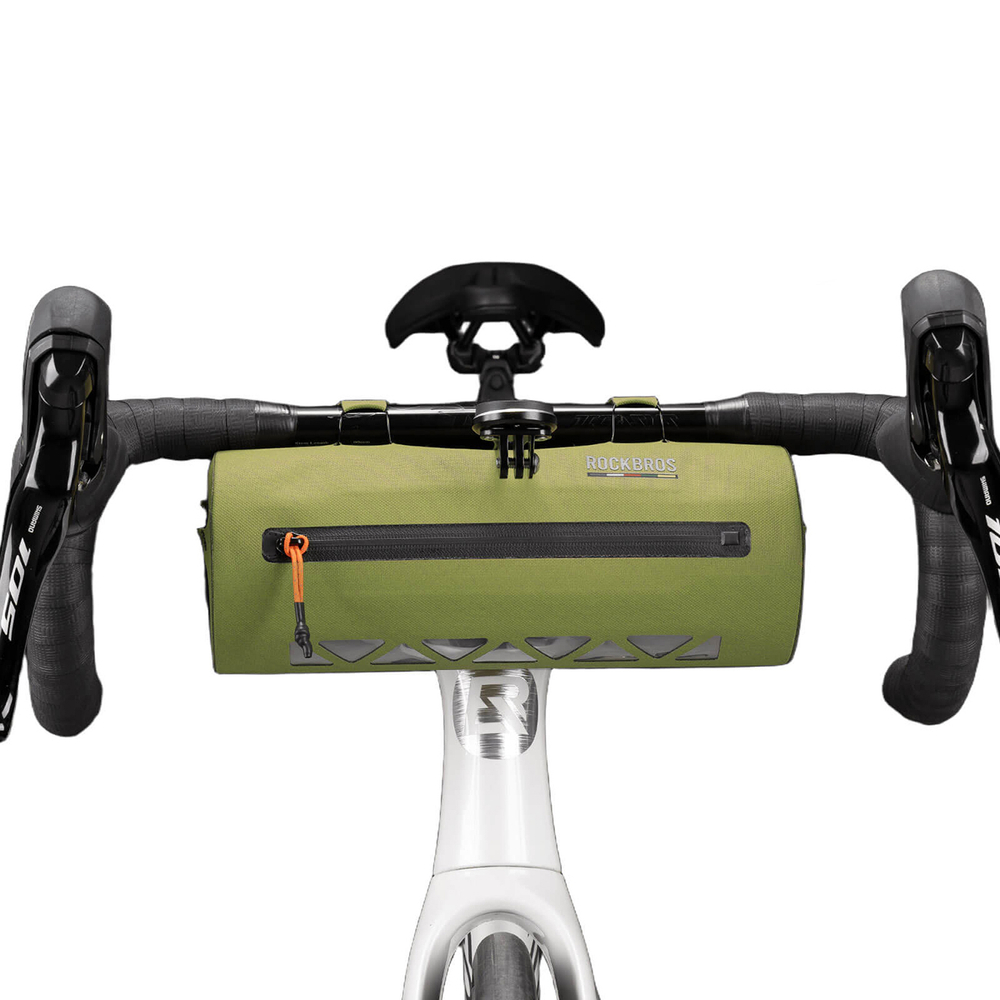iTok webáruház - RockBros Rockbros AS-145 ROAD TO SKY kormánytáska (zöld) 2 Rockbros AS-145 ROAD TO SKY handlebar bicycle bag, waterproof, 2 l (zöld)