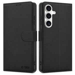 Tech-Protect Wallet tok Samsung Galaxy S25 FE (fekete)
