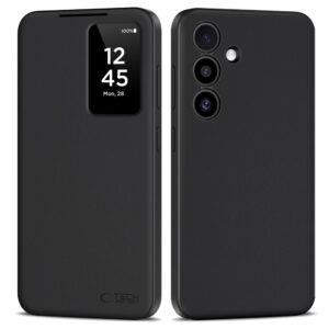 Tech-Protect Smart Wallet tok Samsung Galaxy S25 FE (matt fekete)
