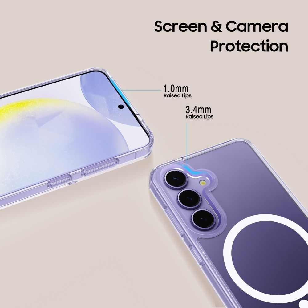 iTok webáruház - Tech-Protect Tech-Protect FlexAir Hybrid MagSafe tok Samsung Galaxy S25 FE (átlátszó) 4 Tech-Protect FlexAir Hybrid MagSafe Case for Samsung Galaxy S25 FE (átlátszó)