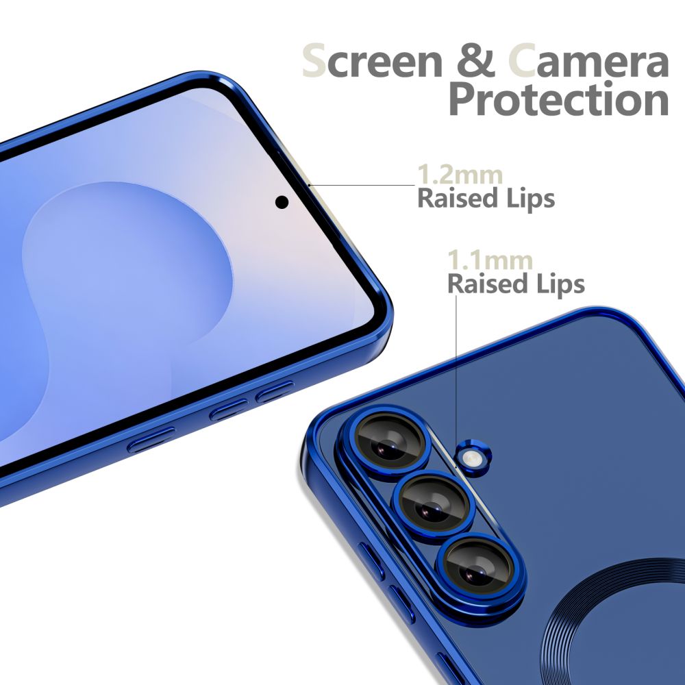 iTok webáruház - Tech-Protect Tech-Protect MagFlex MagSafe tok Samsung Galaxy S25 FE (sötétkék) 5 Tech-Protect MagFlex MagSafe Case for Samsung Galaxy S25 FE (sötétkék)