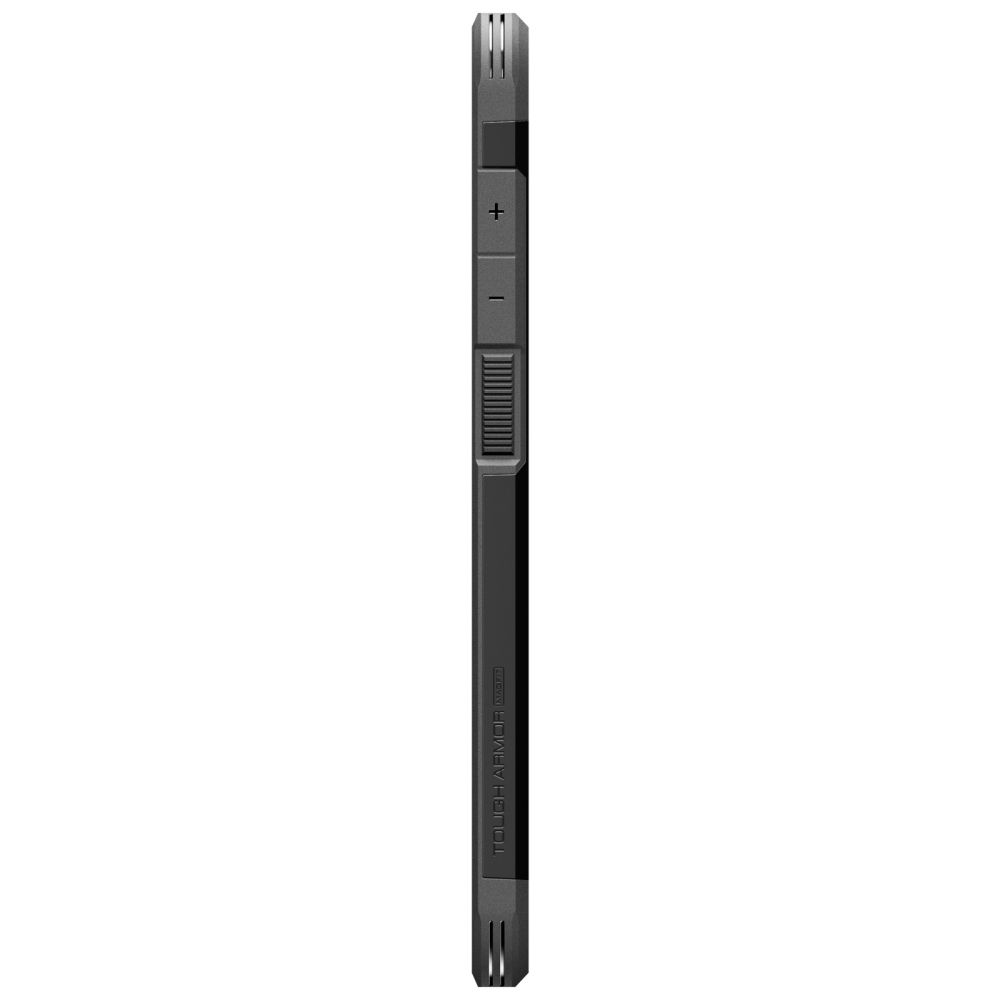 iTok webáruház - Samsung Spigen Tough Armor Mag MagSafe tok Samsung Galaxy S25 FE (fekete és sárga) 6 Spigen Tough Armor Mag MagSafe Case for Samsung Galaxy S25 FE (fekete és sárga)