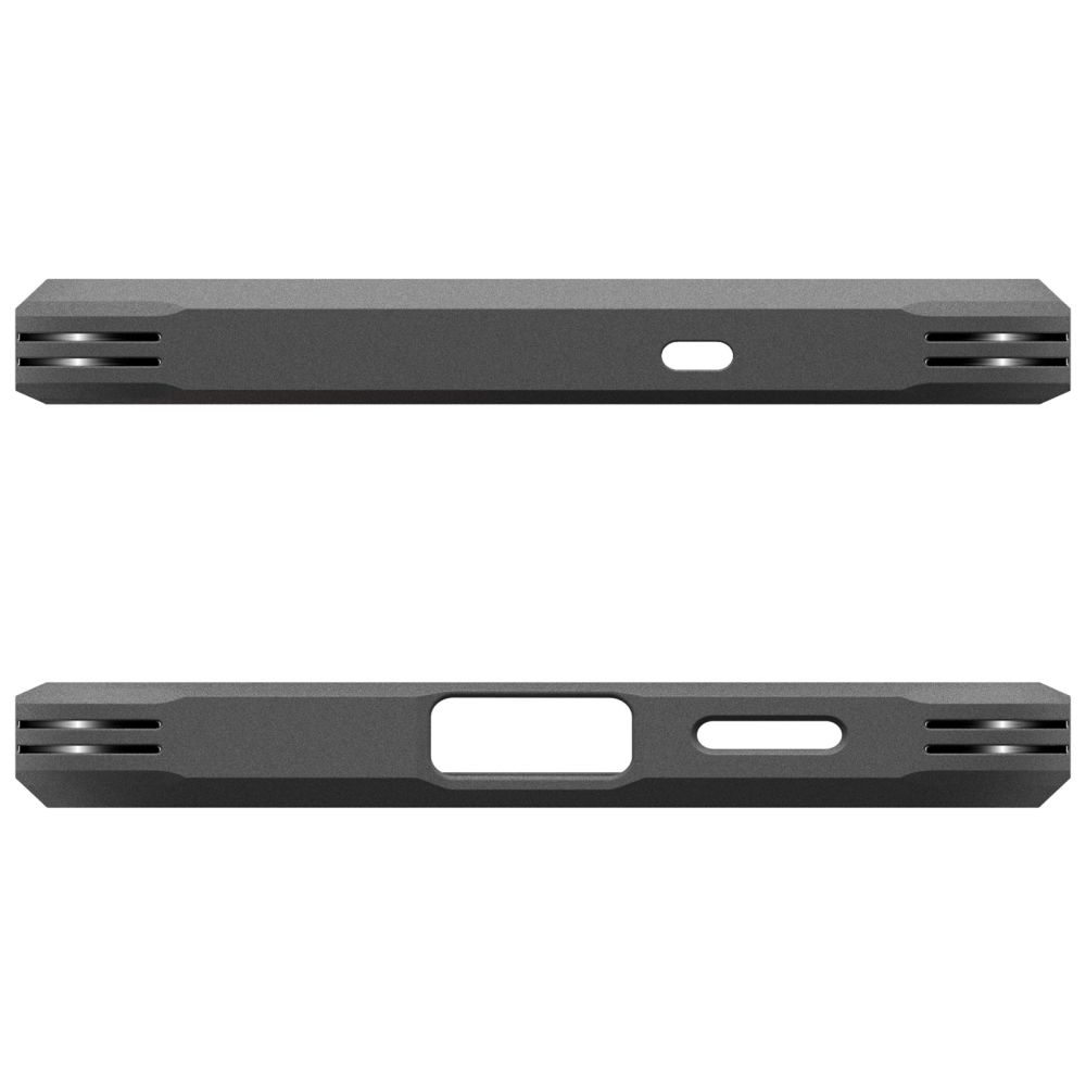 iTok webáruház - Samsung Spigen Tough Armor Mag MagSafe tok Samsung Galaxy S25 FE (fekete és sárga) 7 Spigen Tough Armor Mag MagSafe Case for Samsung Galaxy S25 FE (fekete és sárga)
