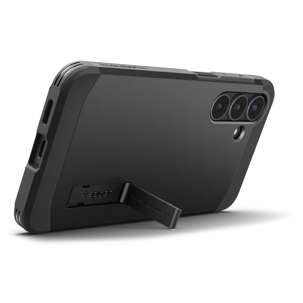 iTok webáruház - Samsung Spigen Tough Armor Mag MagSafe tok Samsung Galaxy S25 FE (fekete és sárga) 8 Spigen Tough Armor Mag MagSafe Case for Samsung Galaxy S25 FE (fekete és sárga)