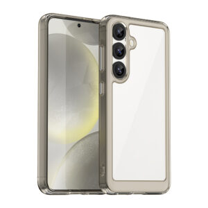 Outer Space Case tok Samsung Galaxy S25 Edge készülékhez (áttetsző, fekete)