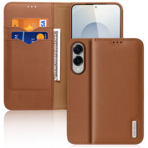Dux Ducis Hivo tok Samsung Galaxy S25 Edge RFID-védelemmel (barna)