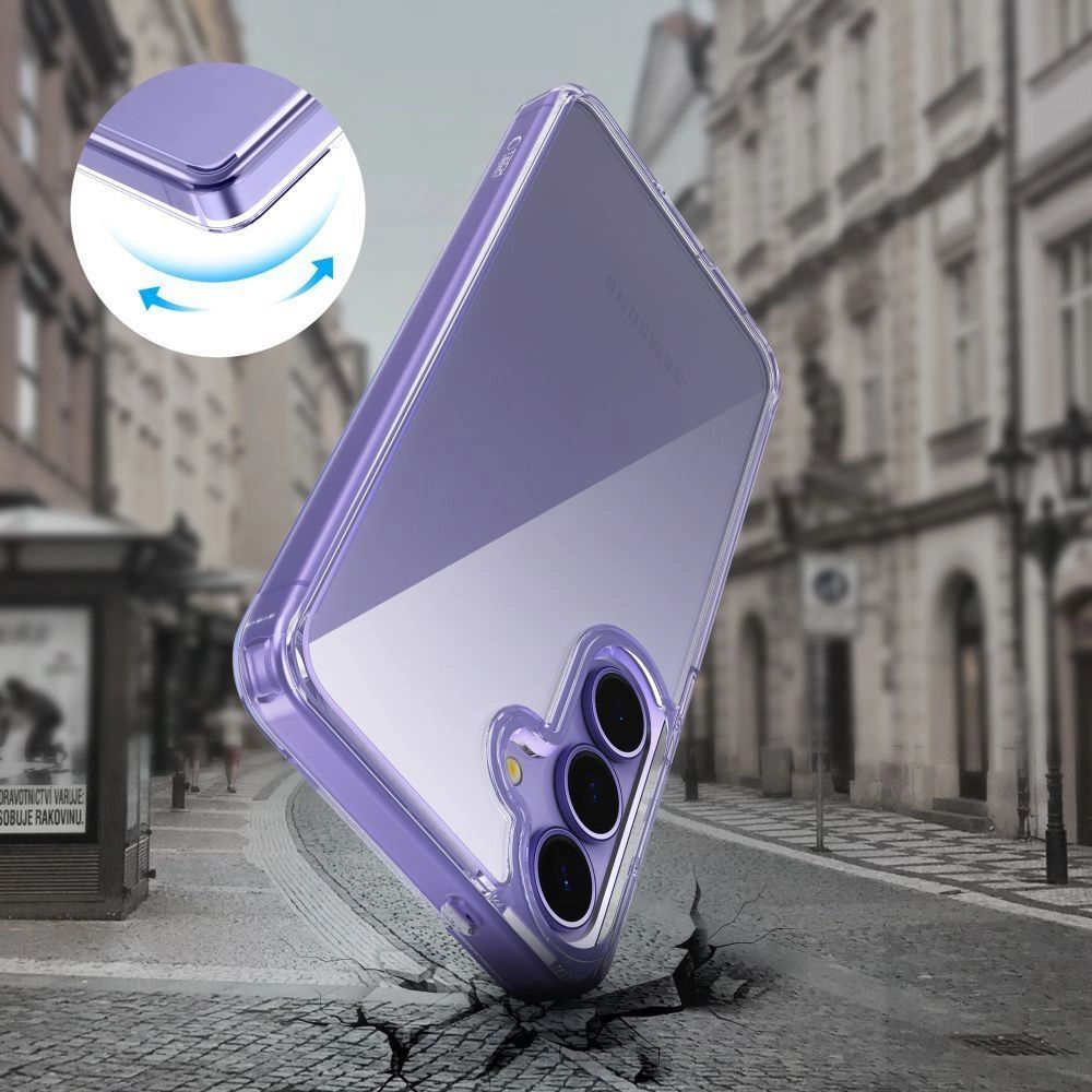 iTok webáruház - Tech-Protect Tech-Protect FlexAir Hybrid tok Samsung Galaxy S25 Edge (átlátszó) 4 Tech-Protect FlexAir Hybrid Case for Samsung Galaxy S25 Edge (átlátszó)