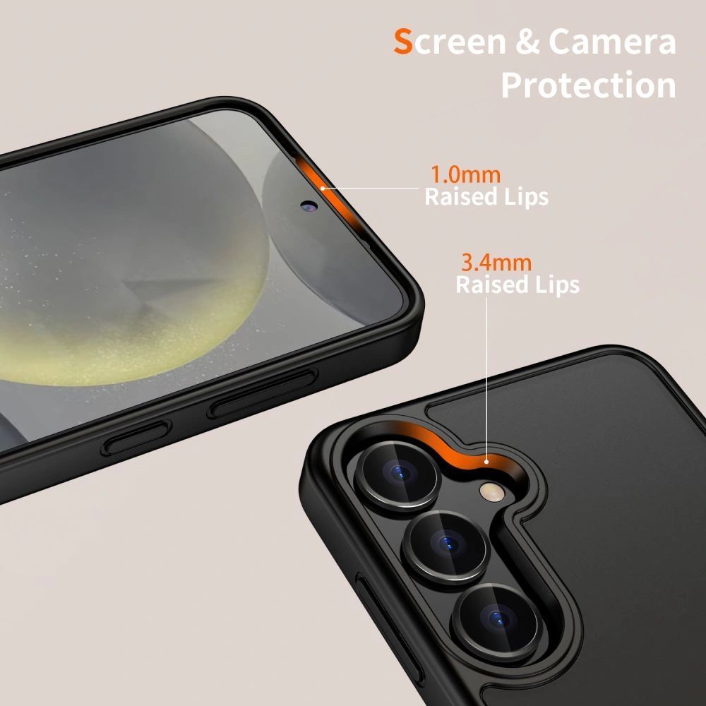 iTok webáruház - Tech-Protect Tech-Protect MagMat tok Samsung Galaxy S25 Edge készülékhez (matt fekete) 3 Tech-Protect MagMat Case for Samsung Galaxy S25 Edge (matt fekete)