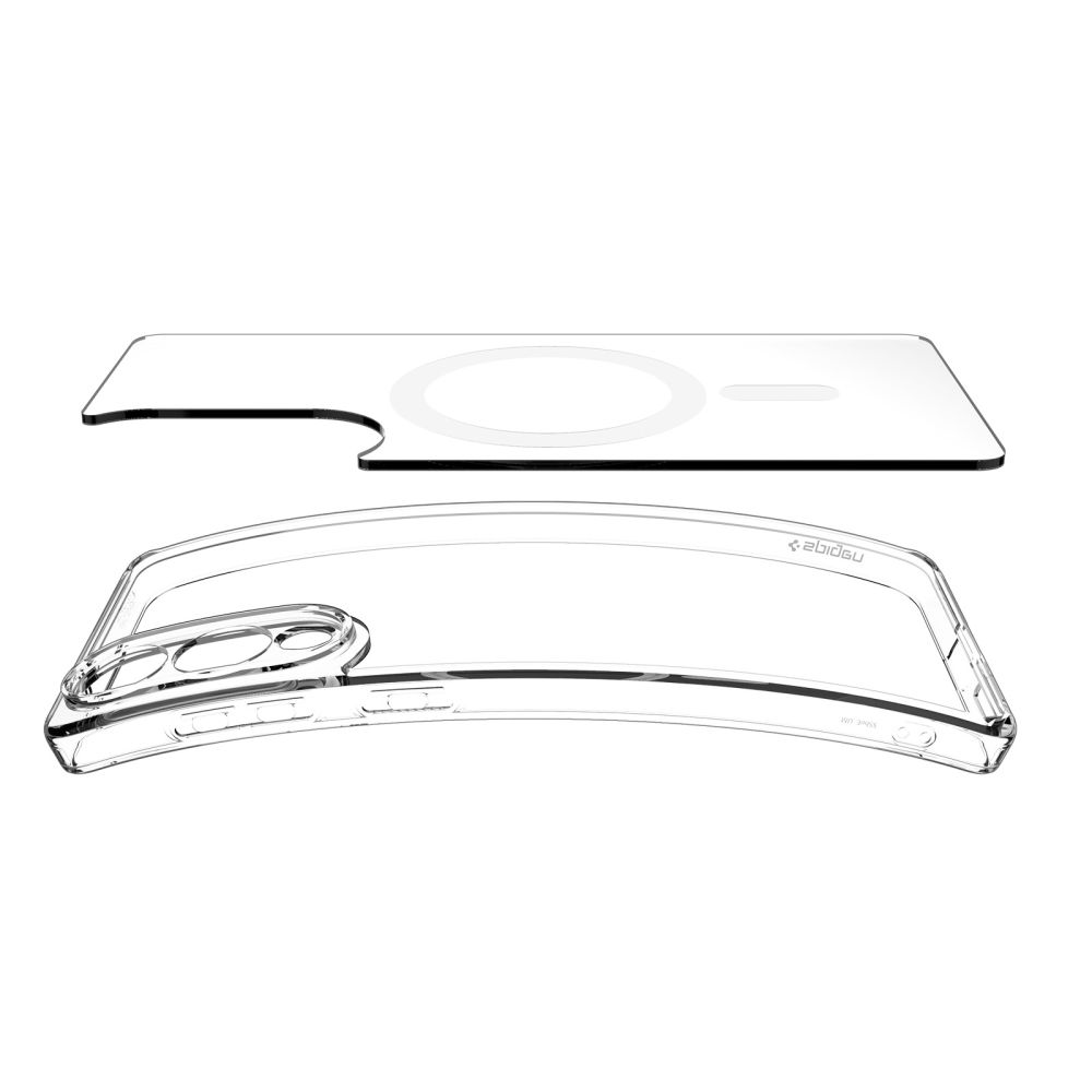 iTok webáruház - Samsung Spigen Ultra Hybrid Mag tok MagSafe Samsung Galaxy S25 Edge készülékhez (átlátszó) 6 Spigen Ultra Hybrid Mag Case with MagSafe for Samsung Galaxy S25 Edge (átlátszó)