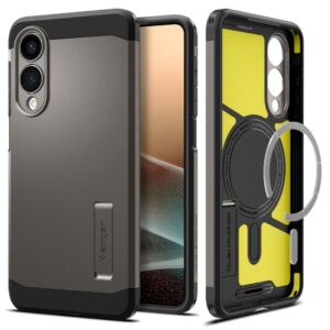 Spigen Tough Armor MagSafe tok Samsung Galaxy S25 Edge (szürke/fekete)