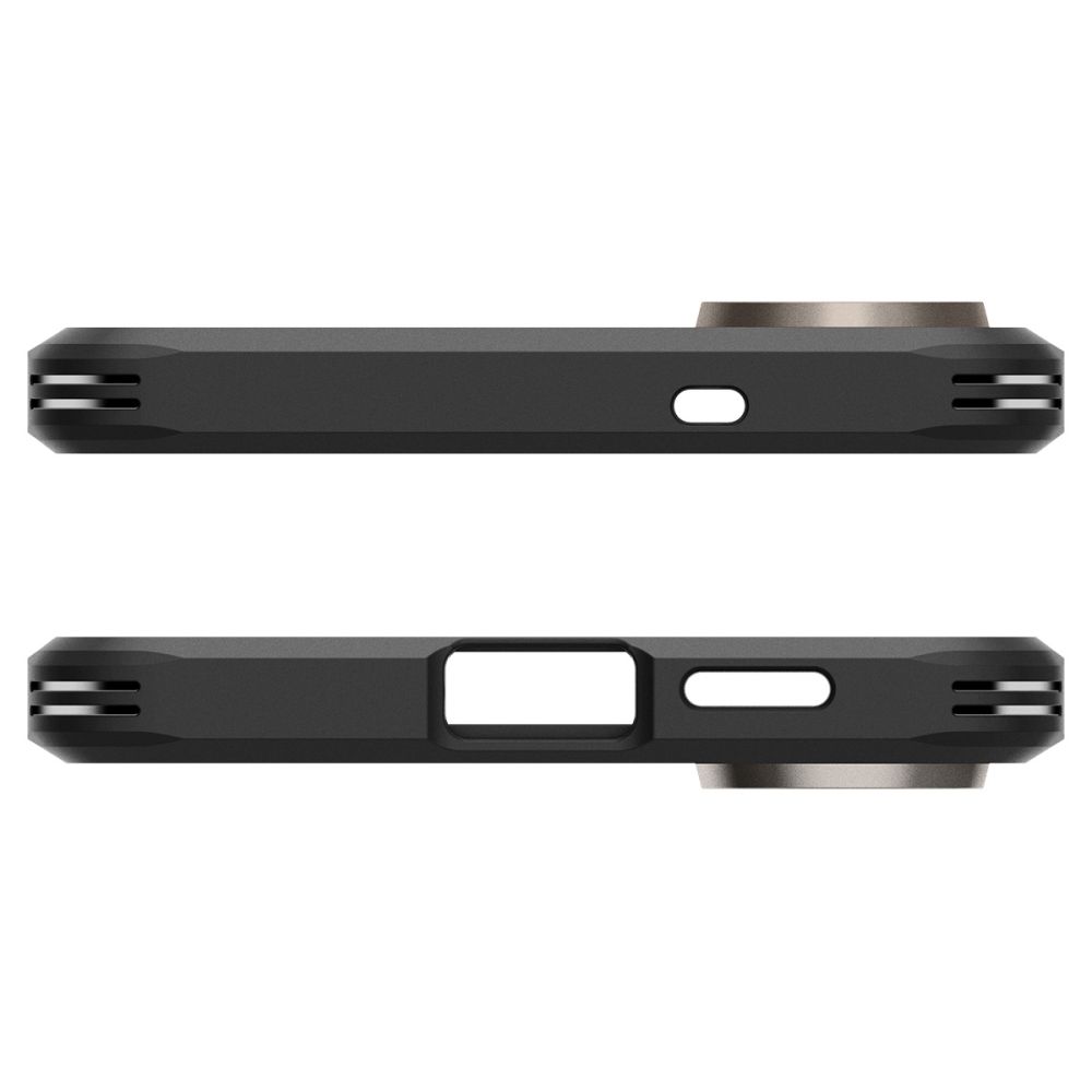 iTok webáruház - Samsung Spigen Tough Armor MagSafe tok Samsung Galaxy S25 Edge (szürke/fekete) 5 Spigen Tough Armor MagSafe Case for Samsung Galaxy S25 Edge (szürke/fekete)