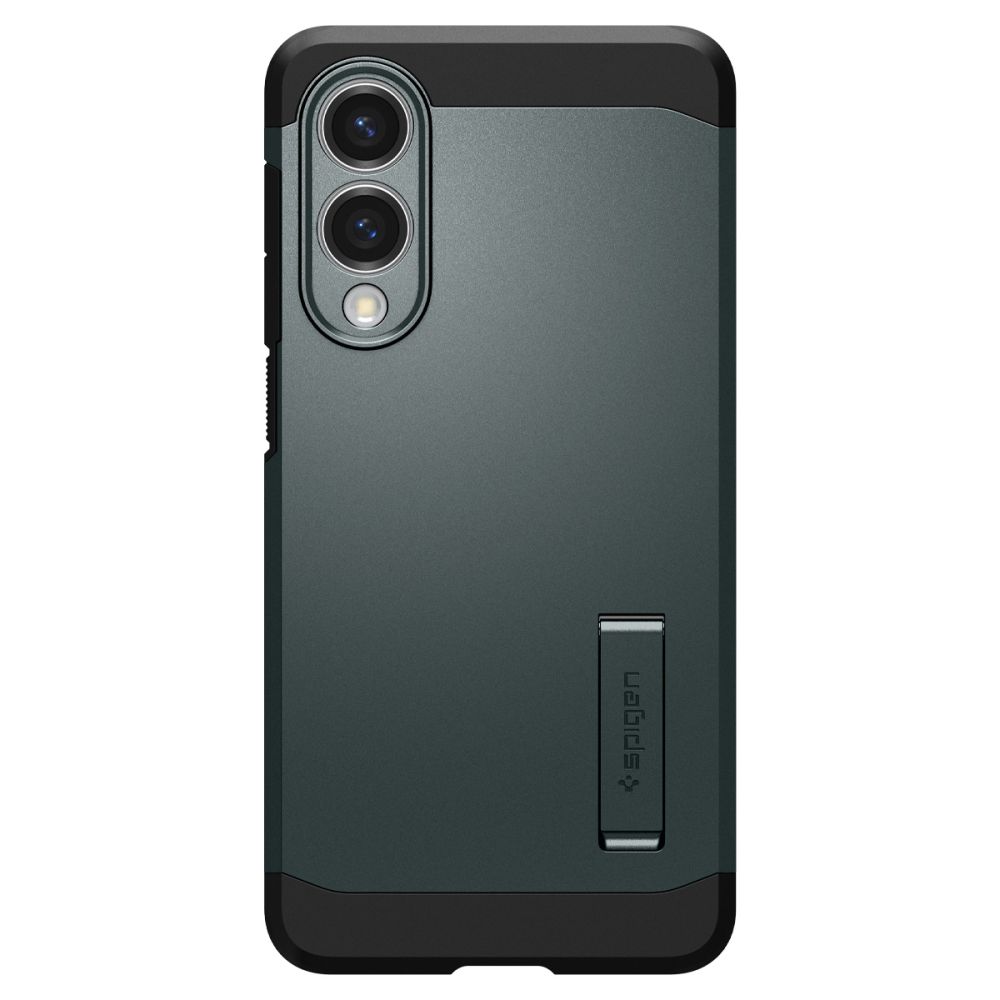 iTok webáruház - Samsung Spigen Tough Armor MagSafe tok Samsung Galaxy S25 Edge (zöld/fekete) 2 Spigen Tough Armor MagSafe Case for Samsung Galaxy S25 Edge (zöld/fekete)